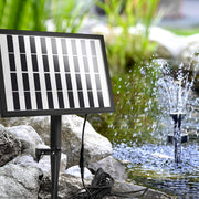 Gardeon Solar Pond Pump with Battery LED Lights 4 FT FOUNT-POND-C-DX36