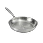 5-Star Chef 30cm Stainless Steel Frying Pan Uncoated Frypan with Tri-Ply Body Silver FP-SI-28CM