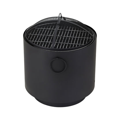 Grillz Fire Pit BBQ Portable Deep Bowl Outdoor Fireplace FPIT-BBQ-4542-BK