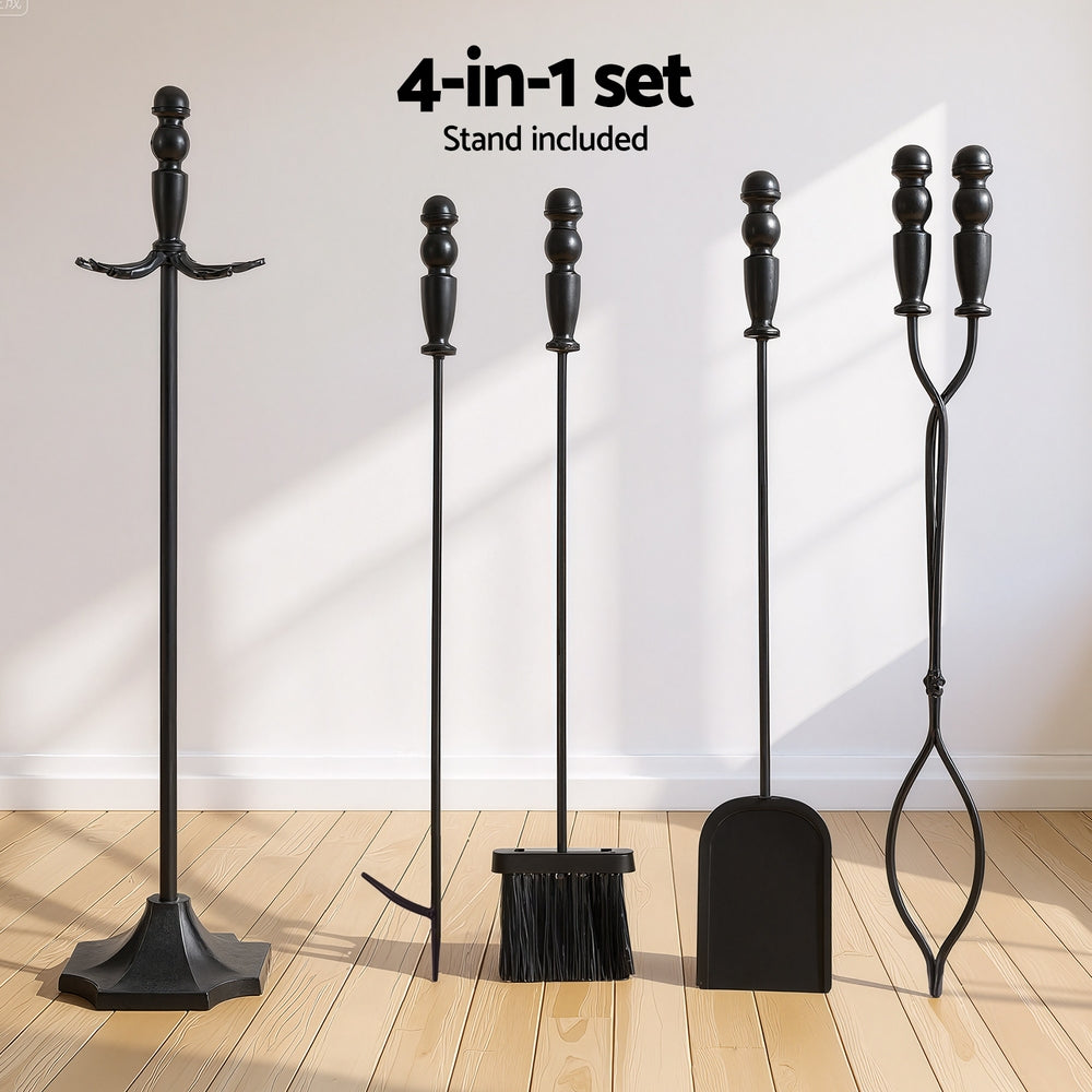 Grillz Fire Pit Tool Set 5 PCS FPIT-CLEAN-KIT