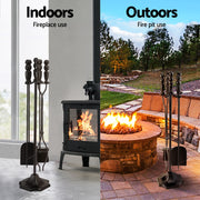 Grillz Fire Pit Tool Set 5 PCS FPIT-CLEAN-KIT