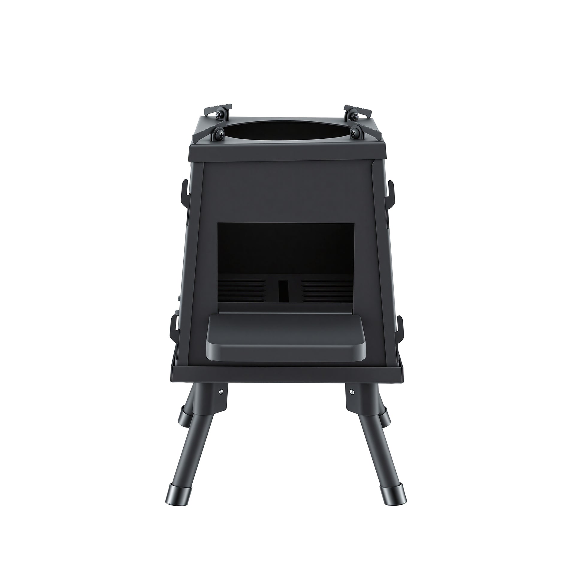 Grillz Fire Pit BBQ Portable Outdoor Fireplace Metal Camping Stove for Boiling Water, BBQ, Picnics FPIT-YH-STOVE-20