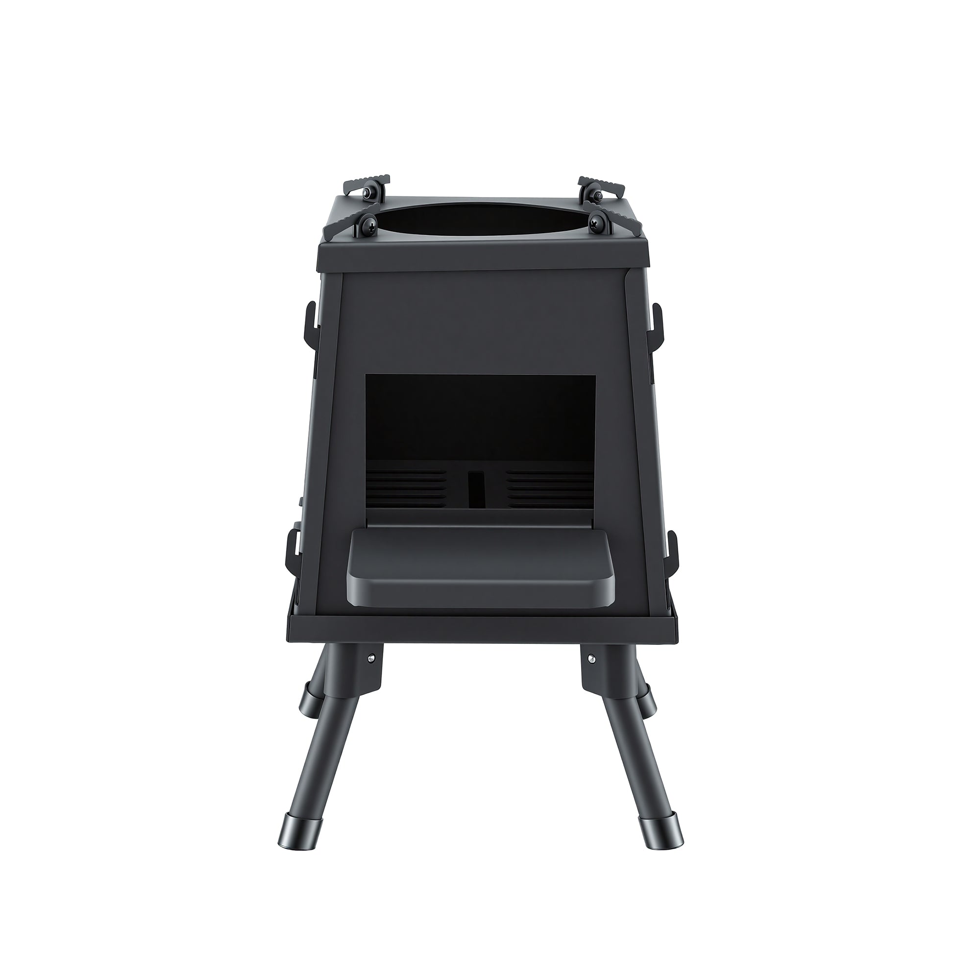 Grillz Fire Pit BBQ Portable Outdoor Fireplace Metal Camping Stove for Boiling Water, BBQ, Picnics FPIT-YH-STOVE-20