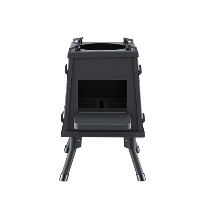 Grillz Fire Pit BBQ Portable Outdoor Fireplace Metal Camping Stove for Boiling Water, BBQ, Picnics FPIT-YH-STOVE-20