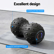 Everfit Electric Vibrating Peanut Massage Ball 5 Adjustable Levels High Power 3000RPM Motor 4D Floating Point FR-ELE-BALL-BK