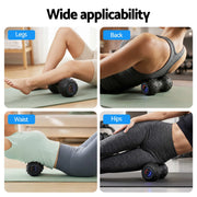 Everfit Electric Vibrating Peanut Massage Ball 5 Adjustable Levels High Power 3000RPM Motor 4D Floating Point FR-ELE-BALL-BK