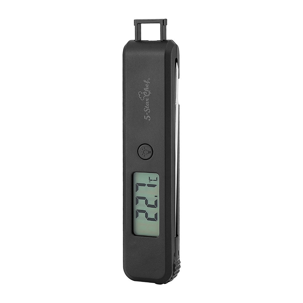 5-star Chef Food Thermometer BBQ Meat Instant Read Cooking Fast Smoker Jam Pizza FT-35-BK