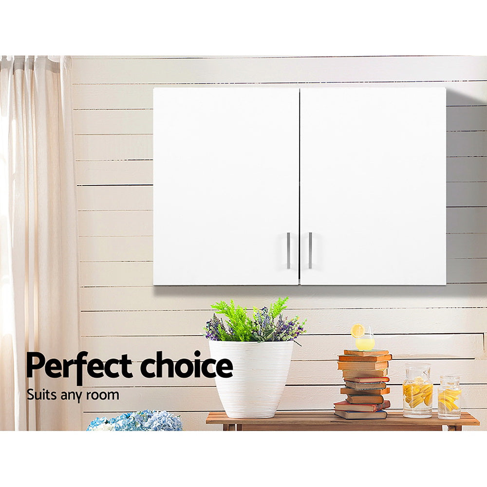 Cefito Bathroom Storage Cabinets 900mm Wall Mounted Medicine Cabinet Cupboard FUNKI-K-BATH-9060-WH