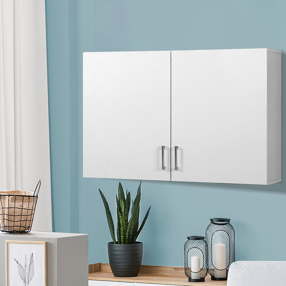 Cefito Bathroom Storage Cabinets 900mm Wall Mounted Medicine Cabinet Cupboard FUNKI-K-BATH-9060-WH