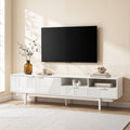 Artiss TV Unit Entertainment Unit Storage Cabinet Drawer 200cm White FUR-AG-TV01-WH-AB
