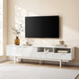 Artiss TV Unit Entertainment Unit Storage Cabinet Drawer 200cm White FUR-AG-TV01-WH-AB