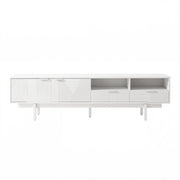 Artiss TV Unit Entertainment Unit Storage Cabinet Drawer 200cm White FUR-AG-TV01-WH-AB