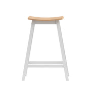 Artiss 2x Bar Stools Wooden Chairs Oak FUR-S-BAR-CHR-01-WDX2