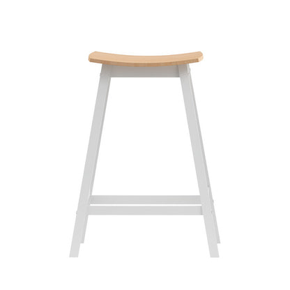 Artiss 2x Bar Stools Wooden Chairs Oak FUR-S-BAR-CHR-01-WDX2