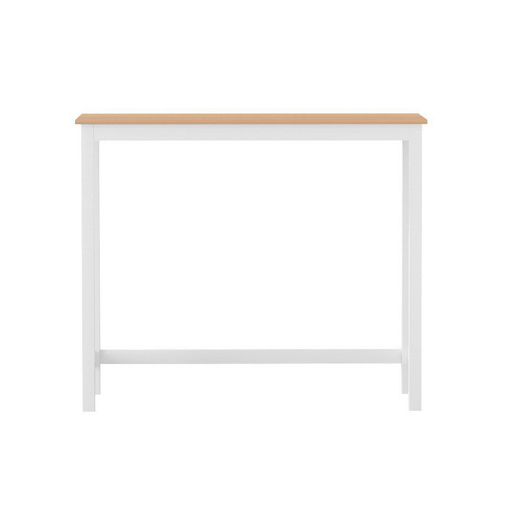 Artiss Ari Bar Table 108CM Rectangular FUR-S-BAR-TAB-01-WD