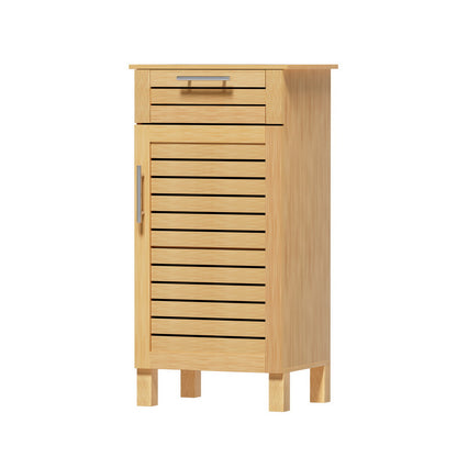 Artiss Bathroom Cabinet Storage 90cm wooden JILL FUR-S-BATH-LVD03-OAK