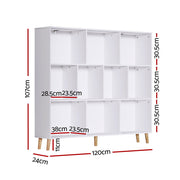 Artiss Bookshelf 3 Tiers 10 Cubes - CORA White FUR-S-BSHELF-02-WH