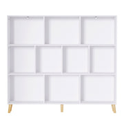 Artiss Bookshelf 3 Tiers 10 Cubes - CORA White FUR-S-BSHELF-02-WH