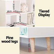 Artiss Bookshelf 3 Tiers 10 Cubes - CORA White FUR-S-BSHELF-02-WH
