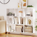 Artiss Bookshelf 3 Tiers 10 Cubes - CORA White FUR-S-BSHELF-02-WH