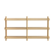 Artiss Bookshelf 3 Tiers Bookcase Display Shelves Wooden Storage Stand Rack Pine FUR-S-BSHELF-04-WD