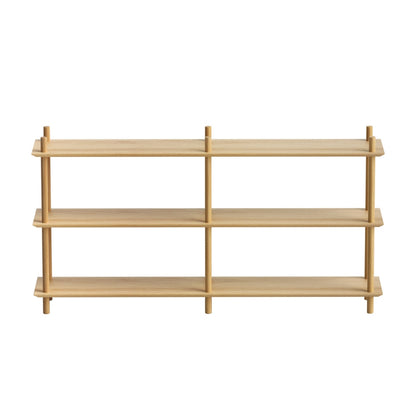 Artiss Bookshelf 3 Tiers Bookcase Display Shelves Wooden Storage Stand Rack Pine FUR-S-BSHELF-04-WD