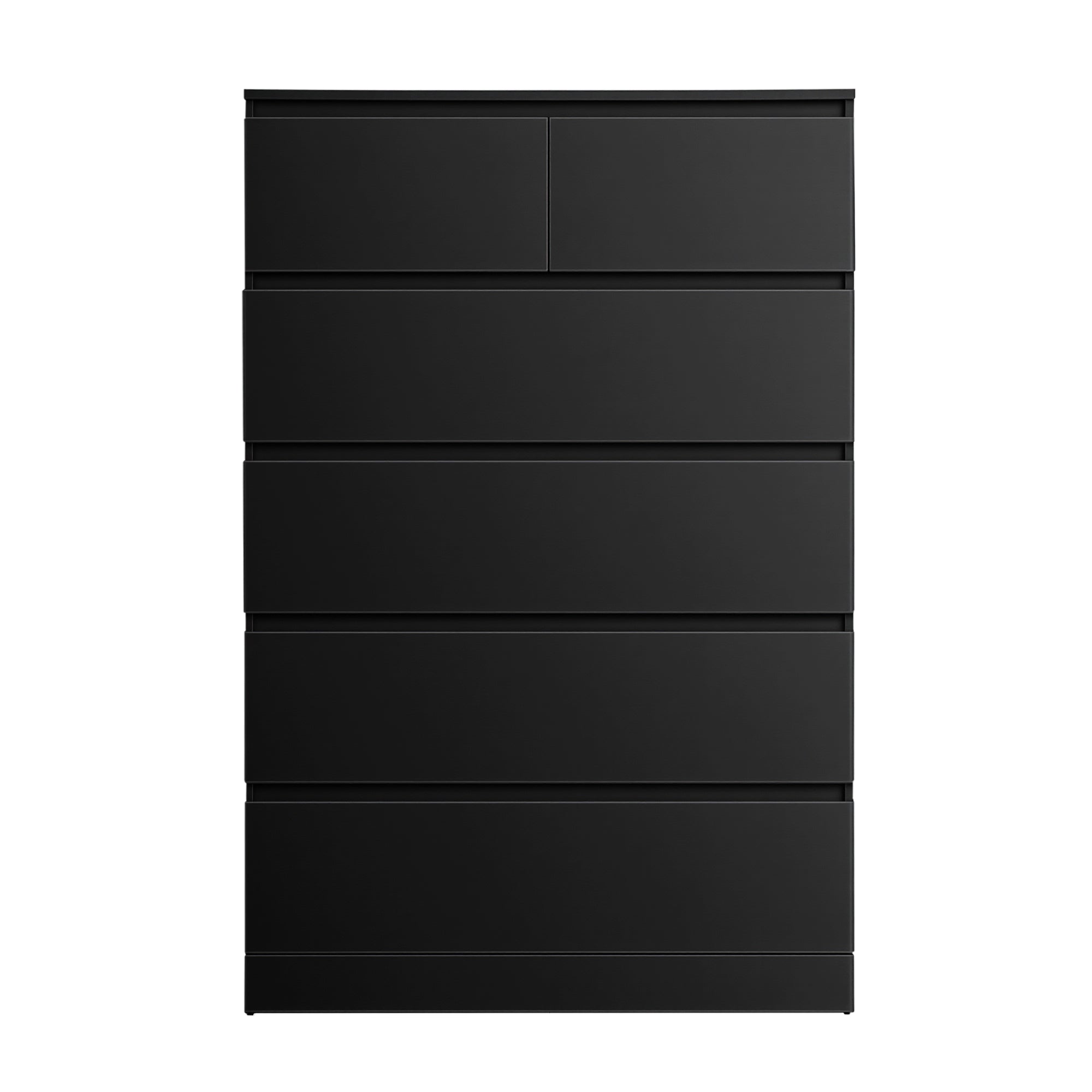 Artiss 6 Chest of Drawers Tallboy PEPE Black FUR-S-CDR-01-BK-AB