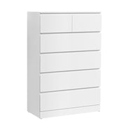 Artiss 6 Chest of Drawers - PEPE White FUR-S-CDR-01-WH-AB