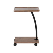Artiss Coffee Table C Shaped FUR-S-COF07-WAL