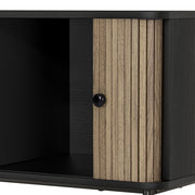 Artiss Entertainment Unit TV Cabinet 150CM Black Boris FUR-S-CT03-TV150-BKWD-AB