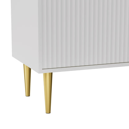 Artiss TV Cabinet Entertainment Unit Stand Storage 180CM White FUR-S-CT05-TV180-WH-AB