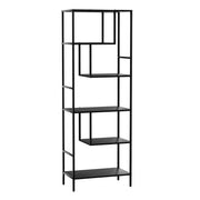 Artiss Bookshelf 5 Tiers RHYS Black FUR-S-DSHELF-01-BK