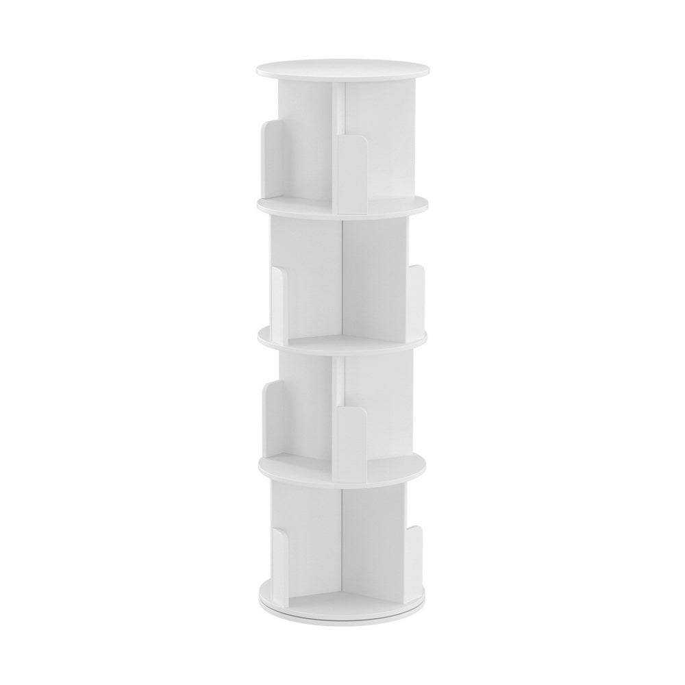 Artiss Bookshelf 4 Tiers EDIE White FUR-S-DSHELF-02-WH