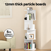 Artiss Bookshelf 4 Tiers EDIE White FUR-S-DSHELF-02-WH