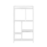 Artiss Bookshelf Display Shelves 5 Tiers 120cm White FUR-S-DSHELF-04-WH