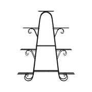 Artiss Plant Stand 9 Tier Metal Flower Pot Shelf Black FUR-S-PSTD-9T-MTL-BK