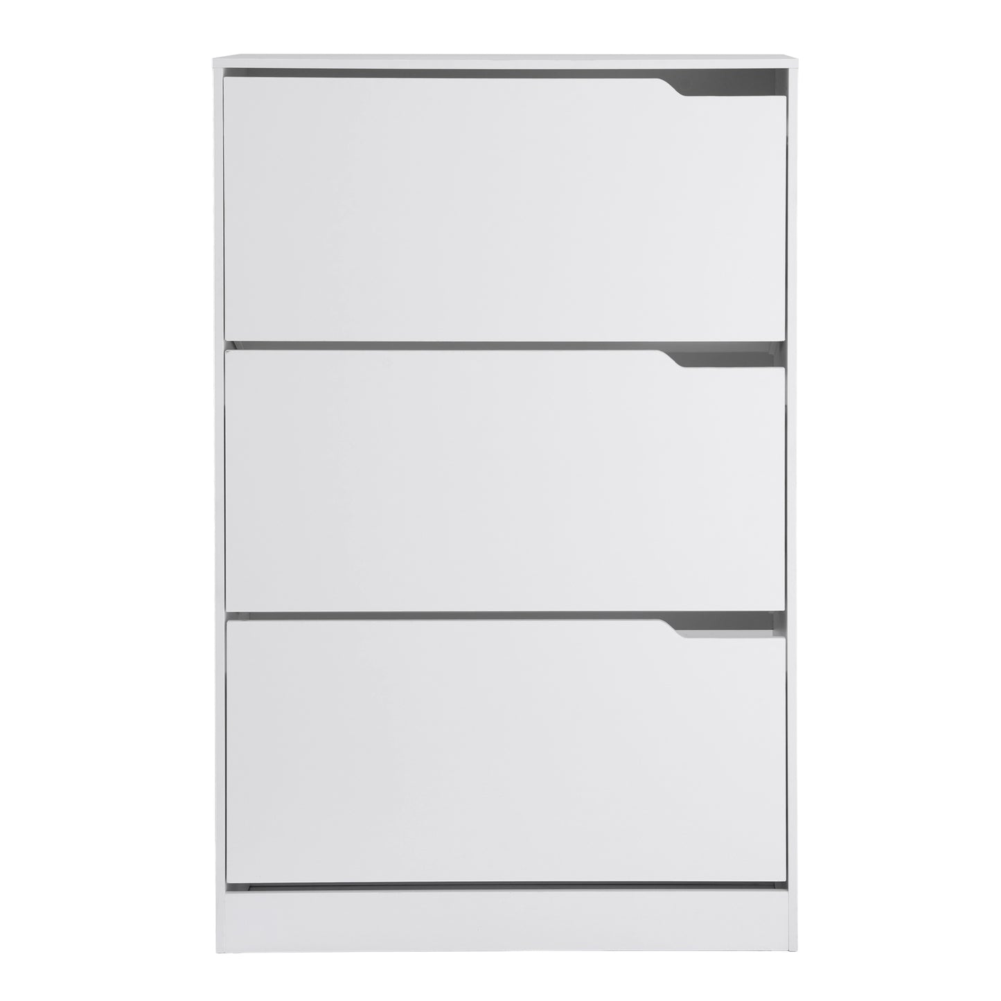 Artiss Shoe Rack Cabinet 24 Pairs Adjustable Shelf White FUR-S-SHOE-3D3-WH-AB