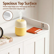 Artiss Shoe Rack Cabinet Storage Cupboard 3 Adjustable Shelves White FUR-S-SHOE-75-WH-AB
