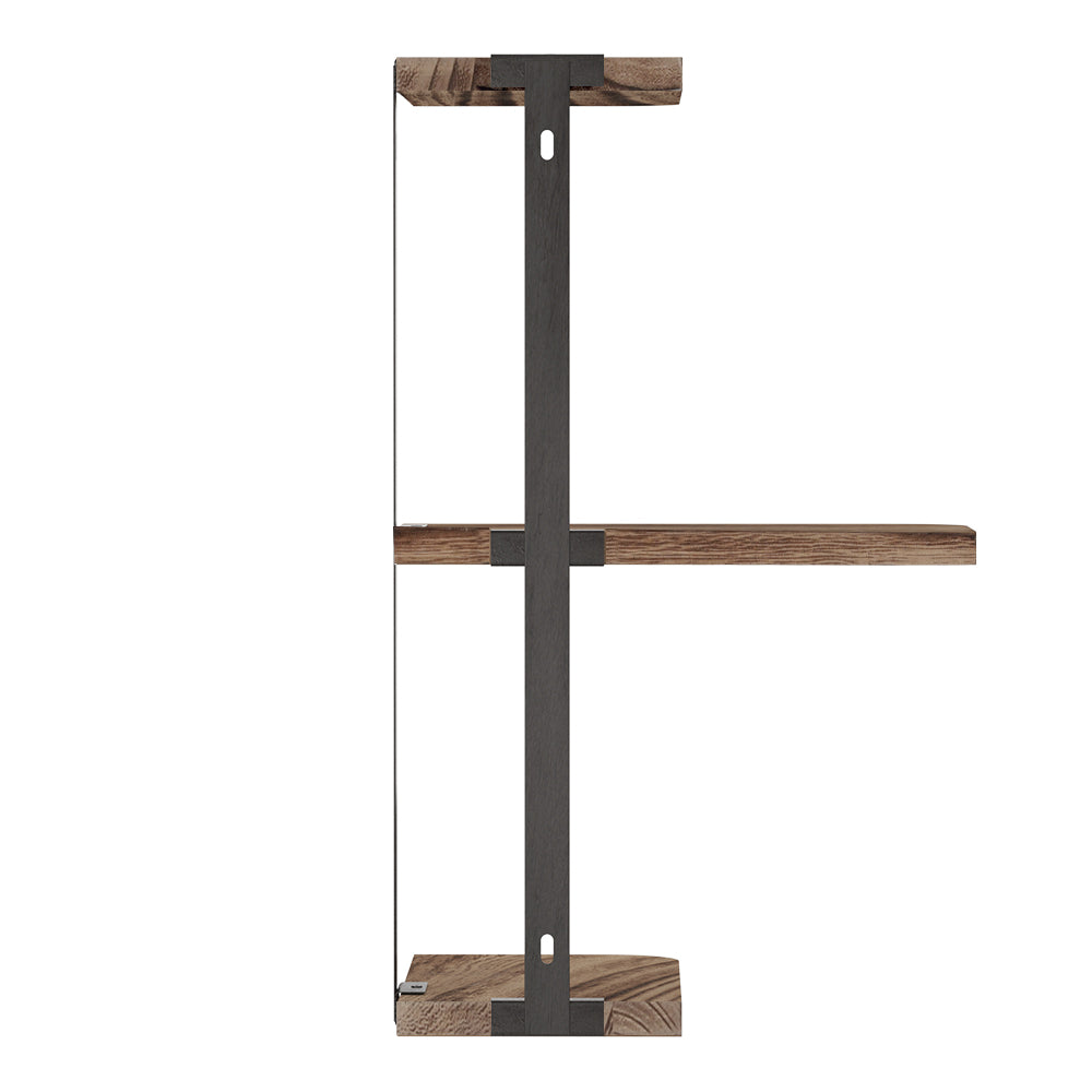 Artiss Floating Wall Shelf 3-Tier FUR-S-WALL-3T-WD