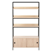 Artiss Bookshelf 5 Tier Cube Cabinet MIRA Oak FUR-T-DSHELF-01-WD-AB
