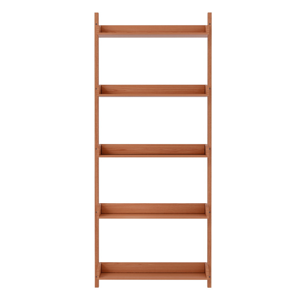 Artiss Bookshelf Floating Shelf CAPIZ Oak FUR-T-DSHELF-02-WD