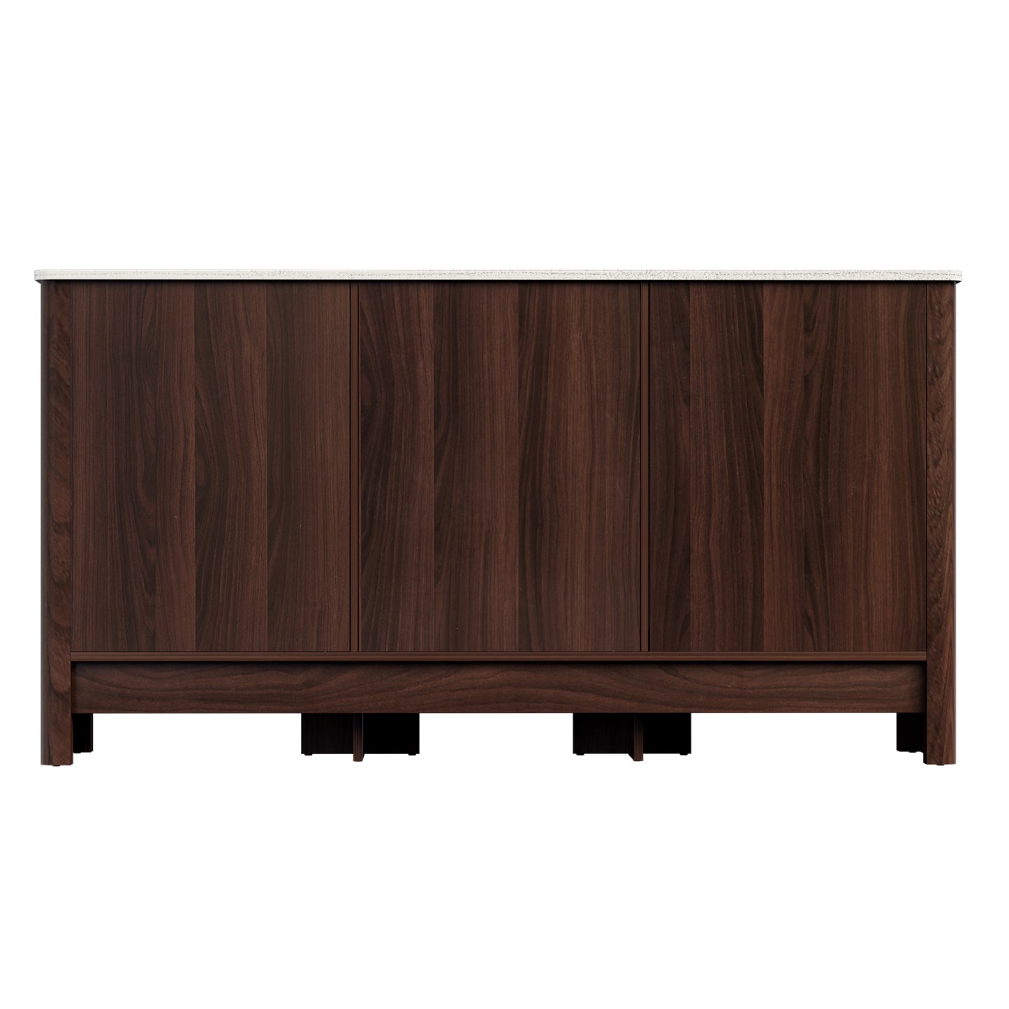 Artiss Buffet Sideboard Cabinet Marble Style Tabletop FUR-T-SID-03-WAL-ABC