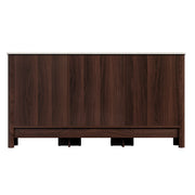 Artiss Buffet Sideboard Cabinet Marble Style Tabletop FUR-T-SID-03-WAL-ABC