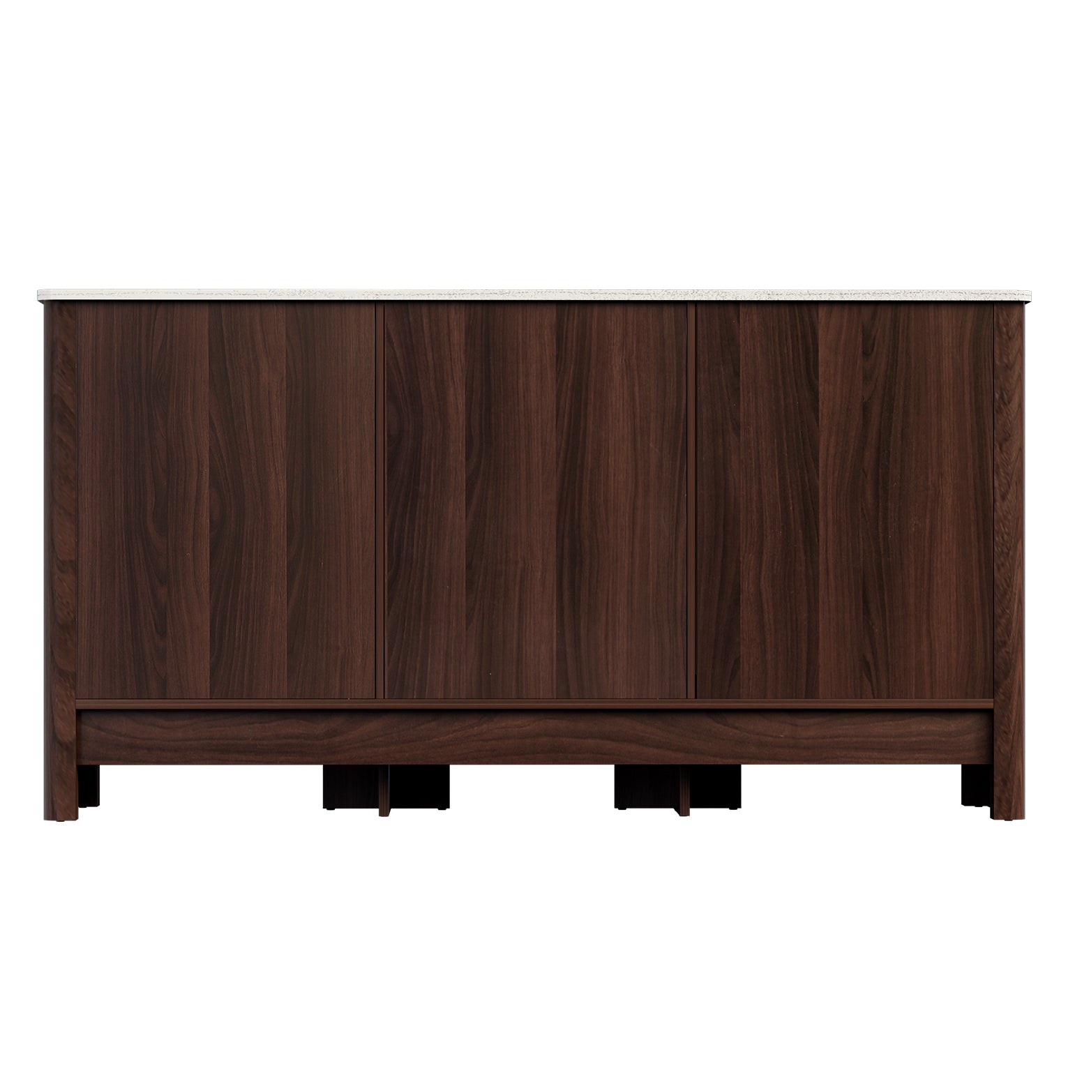 Artiss Buffet Sideboard Cabinet Marble Style Tabletop FUR-T-SID-03-WAL-ABC