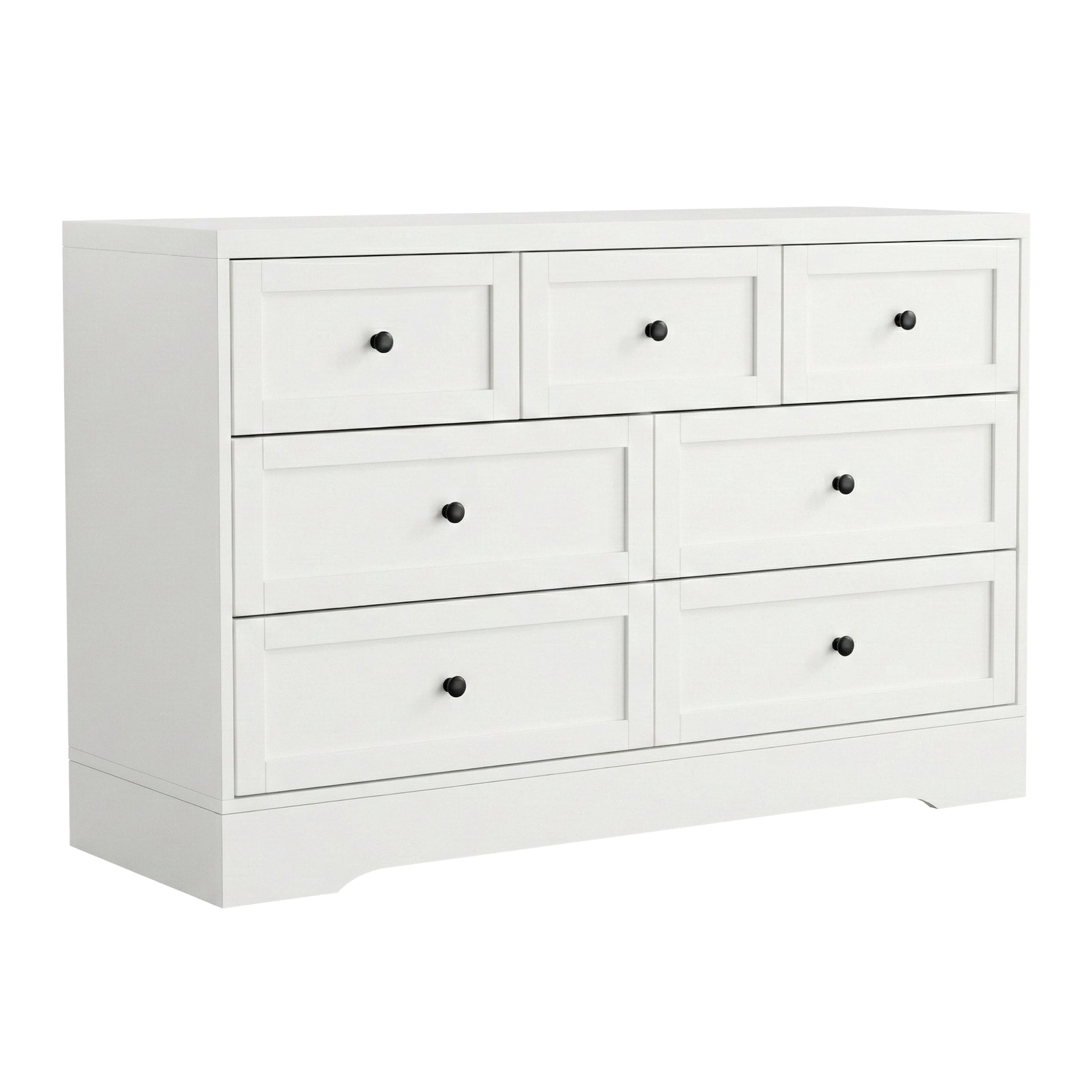 Artiss 7 Chest of Drawers Dresser Table White FUR-U-CDR-03-WH-AB