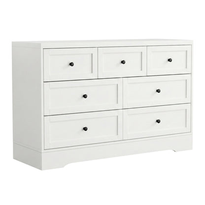 Artiss 7 Chest of Drawers Dresser Table White FUR-U-CDR-03-WH-AB