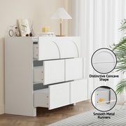 Artiss 3 Chest of Drawers Lowboy Dresser Cabinet White FUR-U-CDR-05-WH-AB
