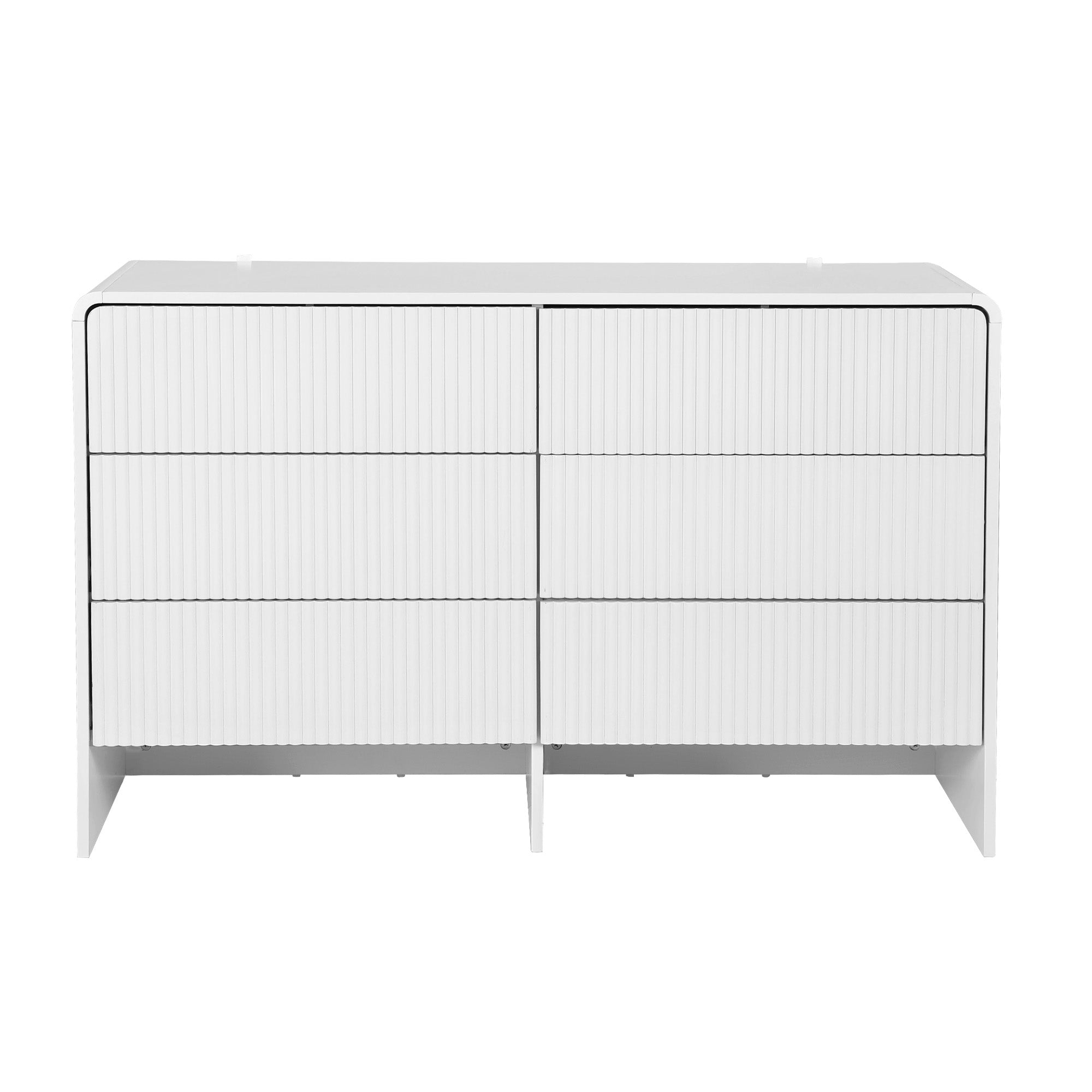Artiss 6 Chest of Drawers Dresser Cabinet Beige FUR-U-CDR-08-BG-AB