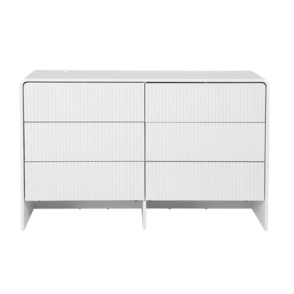 Artiss 6 Chest of Drawers Dresser Cabinet Beige FUR-U-CDR-08-BG-AB