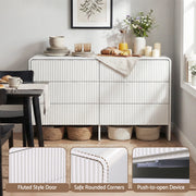 Artiss 6 Chest of Drawers Dresser Cabinet Beige FUR-U-CDR-08-BG-AB